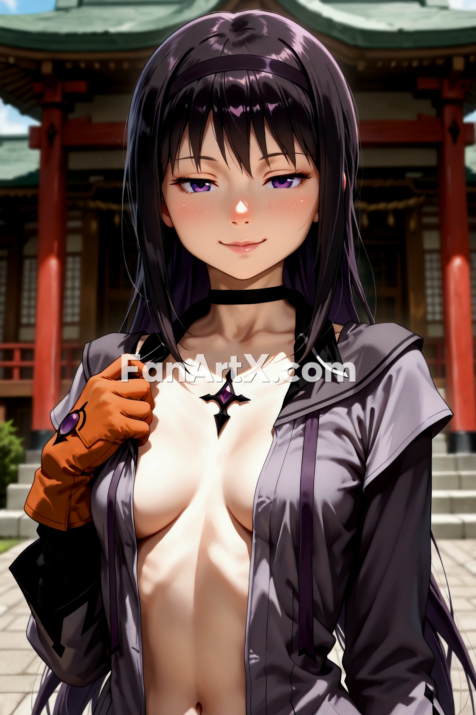 Akemi Homura Puella Magi Madoka Magica Fanart 4405429